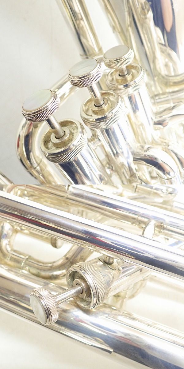 実際に弊社で買取させて頂いた★【ジャンク】YAMAHA/ヤマハ YEP-621S ユーフォニアム ハードケース付の画像 4枚目