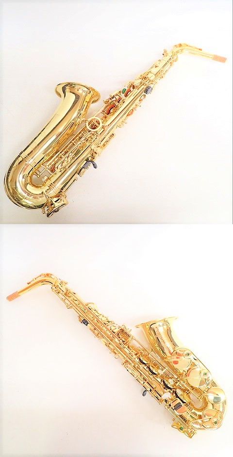 実際に弊社で買取させて頂いた★SELMER/セルマー SUPER ACTION 80 SERIE II/2 アルトサックス 彫刻入 付属品付の画像 1枚目