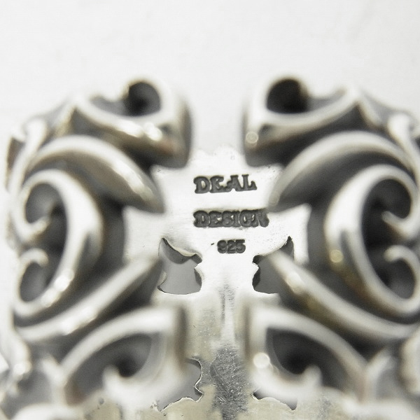 実際に弊社で買取させて頂いたDEAL DESIGN/ディールデザイン ペルソナクロス リング/18.5号の画像 5枚目