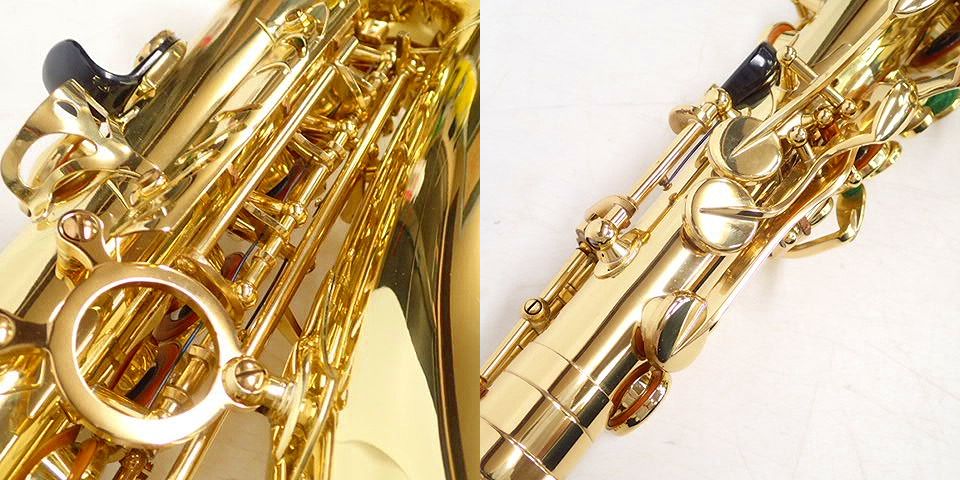 実際に弊社で買取させて頂いた★SELMER/セルマー SUPER ACTION 80 SERIE II/2 アルトサックス 彫刻入 付属品付の画像 7枚目