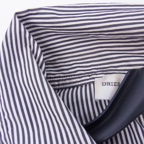 実際に弊社で買取させて頂いたDRIES VAN NOTEN/ドリスヴァンノッテン ハンガリー製 サイドテープ/ジップブルゾン 46の画像 5枚目