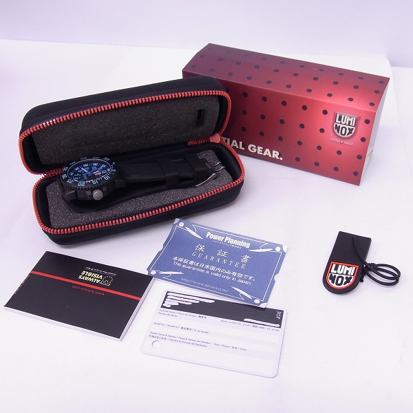 実際に弊社で買取させて頂いたLuminox/ルミノックス ネイビーシールズ ブルー 3053【動作未確認】の画像 7枚目