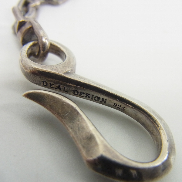 実際に弊社で買取させて頂いたDEALDESIGN/ディールデザイン グランドリリークロスウォレットチェーンの画像 6枚目