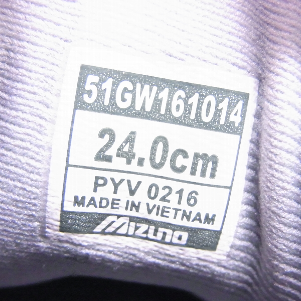 実際に弊社で買取させて頂いたMizuno/ミズノ ゴルフシューズ NEXLITE 003 Boa 51GW161014 24cm ホワイト/ネイビーの画像 5枚目