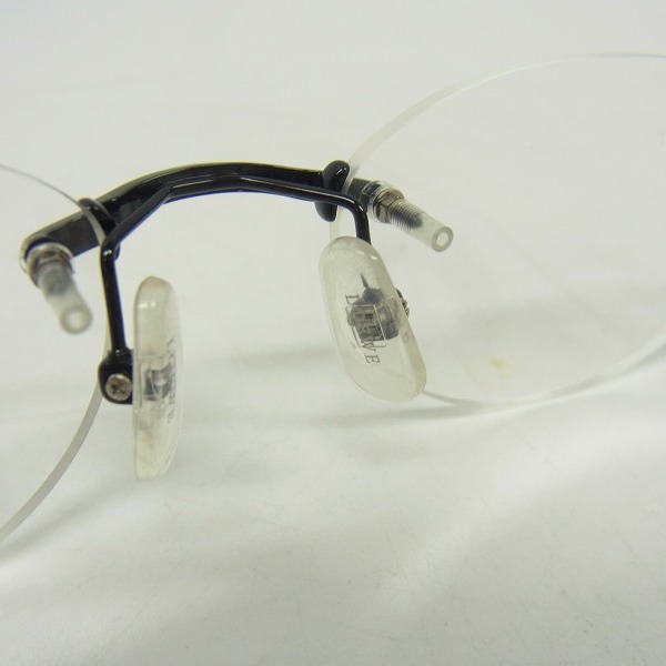 実際に弊社で買取させて頂いたLOEWE/ロエベ 眼鏡/メガネフレーム リムレス TITANIUM/チタンの画像 4枚目