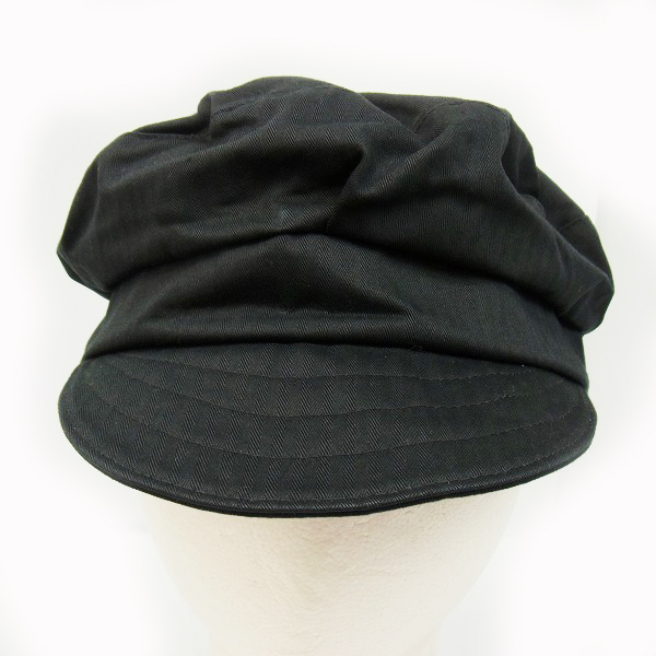 実際に弊社で買取させて頂いたBLACK SIGN×CA4LA/ブラックサイン×カシラ コットン キャスケット/Lの画像 1枚目