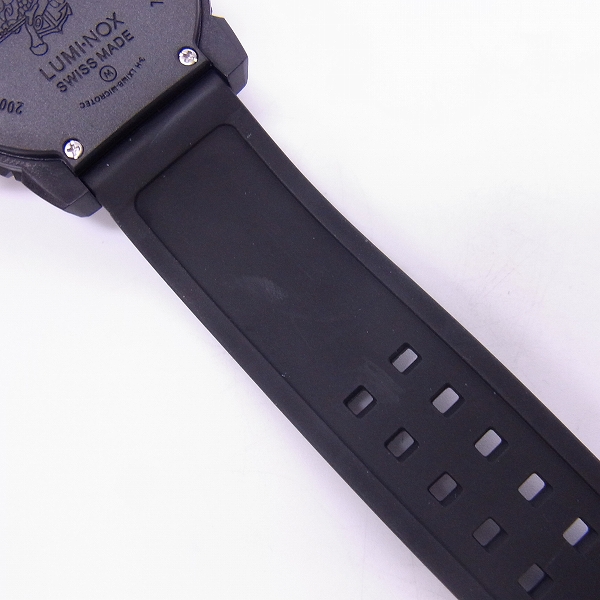 実際に弊社で買取させて頂いたLuminox/ルミノックス ネイビーシールズ オレンジ 3059【動作未確認】の画像 5枚目