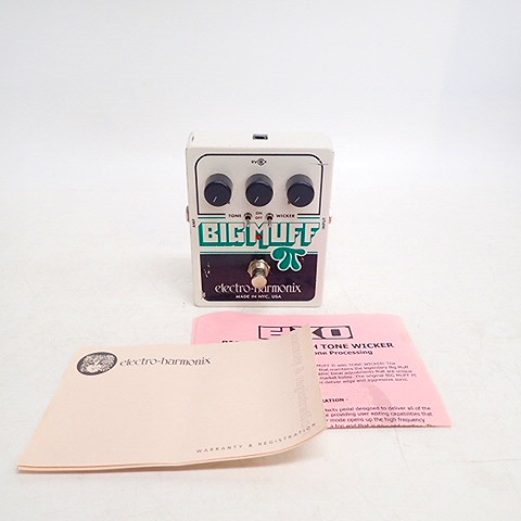 実際に弊社で買取させて頂いた【ジャンク】electro-harmonix/エレクトロハーモニックス BIG MUFF/ビッグマフ with Tone Wicker エフェクター