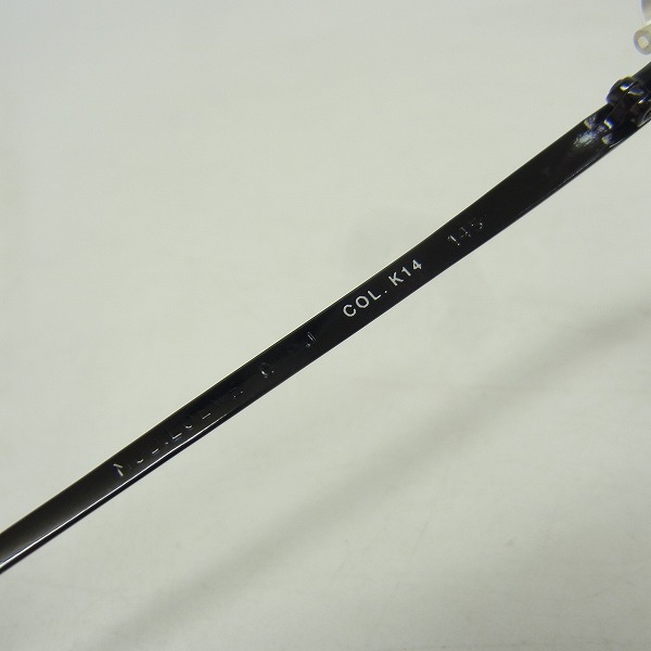 実際に弊社で買取させて頂いたLOEWE/ロエベ 眼鏡/メガネフレーム リムレス TITANIUM/チタンの画像 6枚目