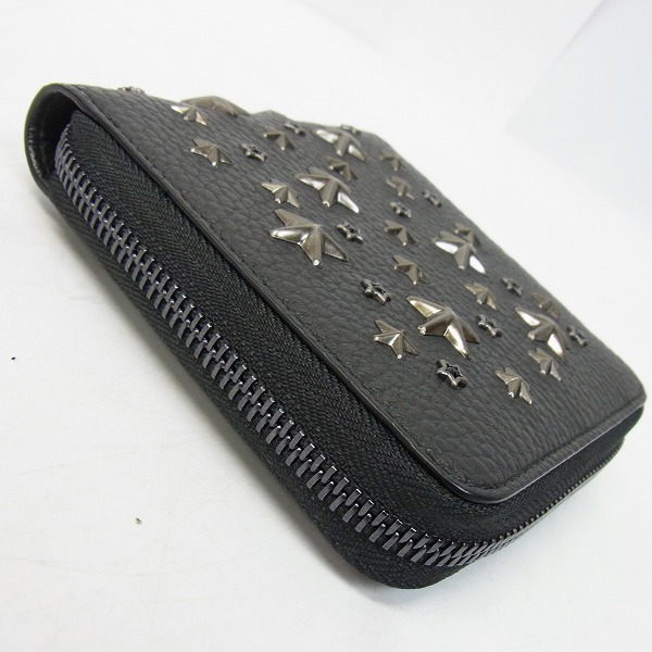 実際に弊社で買取させて頂いたJIMMY CHOO/ジミーチュウ LAWRENCE GRY 173/2つ折り財布の画像 2枚目