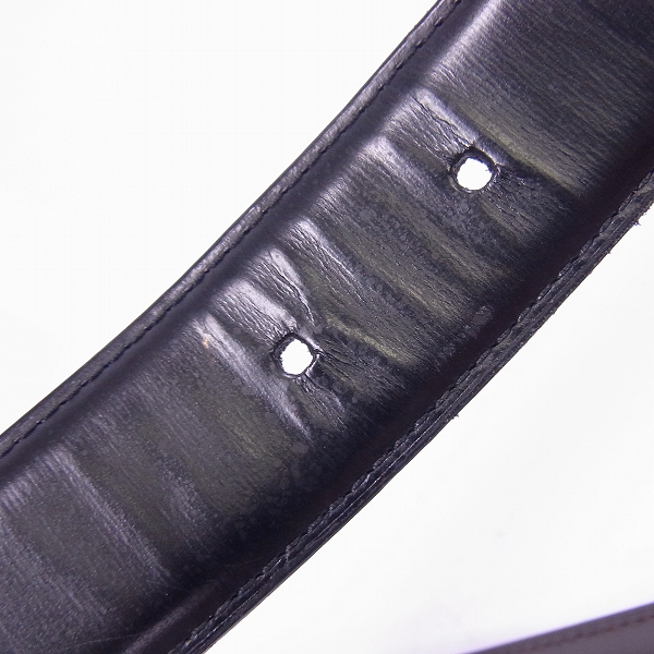 実際に弊社で買取させて頂いたCARTIER/カルティエ Cバックル リバーシブルベルトの画像 9枚目