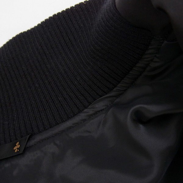 実際に弊社で買取させて頂いたato/アトウ キュプラ混変形コットンジャケット 袖ロングジップ  48の画像 6枚目