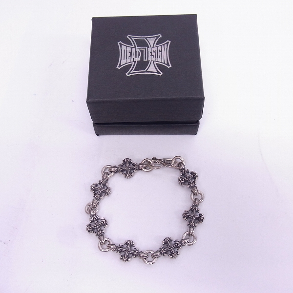 実際に弊社で買取させて頂いたDEALDESIGN/ディールデザイン リリークロスブレスレットの画像 5枚目