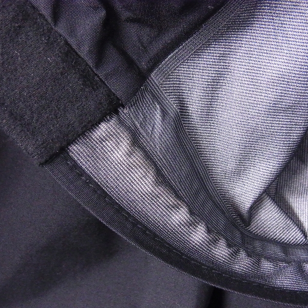 実際に弊社で買取させて頂いたBACKCHANNEL/バックチャンネル ナイロン マウンテンパーカー ブラック/Lの画像 7枚目