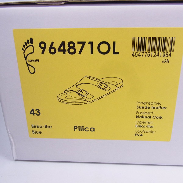 実際に弊社で買取させて頂いたTATAMI/タタミ BIRKENSTOCK/ビルケンシュトック Pilica 43の画像 8枚目