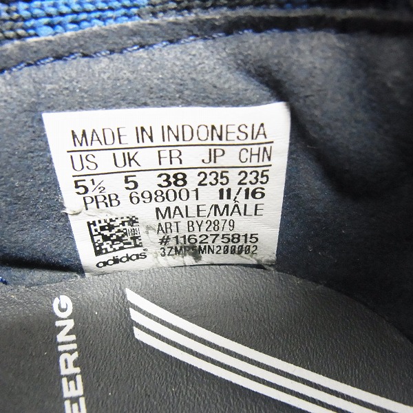 実際に弊社で買取させて頂いたadidas×White Mountaineering/アディダス×ホワイトマウンテニアリング 17SS スーパースター スリッポン BY2879/23.5の画像 5枚目