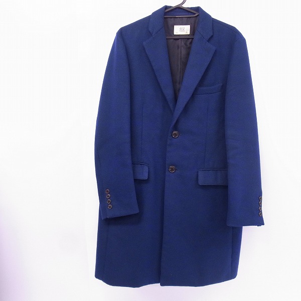 実際に弊社で買取させて頂いた417 by EDIFICE/エディフィス チェスターコート Size：M