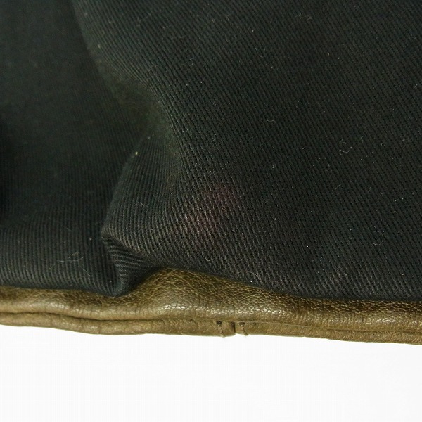 実際に弊社で買取させて頂いたC.P.COMPANY/シーピーカンパニー レザージャケット 14WCPUL02536/50の画像 5枚目