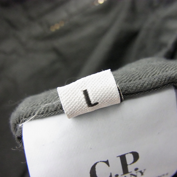 実際に弊社で買取させて頂いたC.P.COMPANY/シーピーカンパニー ミリタリー ジップ シャツ/ジャケット 15SCPUS04258/Lの画像 3枚目