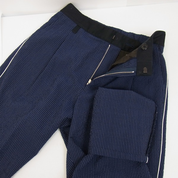 実際に弊社で買取させて頂いたVALLIS by FACTOTUM/ヴァリスbyファクトタム 17SS シアサッカージャケット/イージーパンツ/46の画像 7枚目