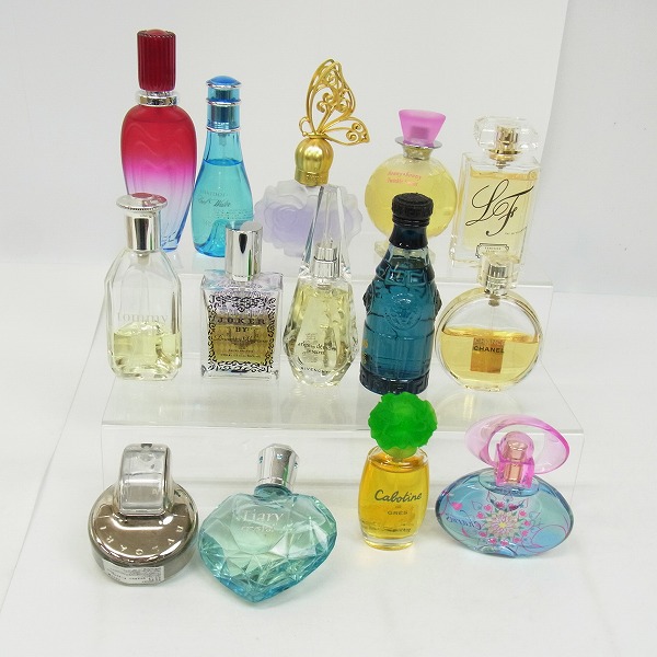 実際に弊社で買取させて頂いたシャネル チャンス/ブルガリ/ジバンシィ/フェラガモ/エスカーダ/アナスイ/等他フレグランス 計14点おまとめ