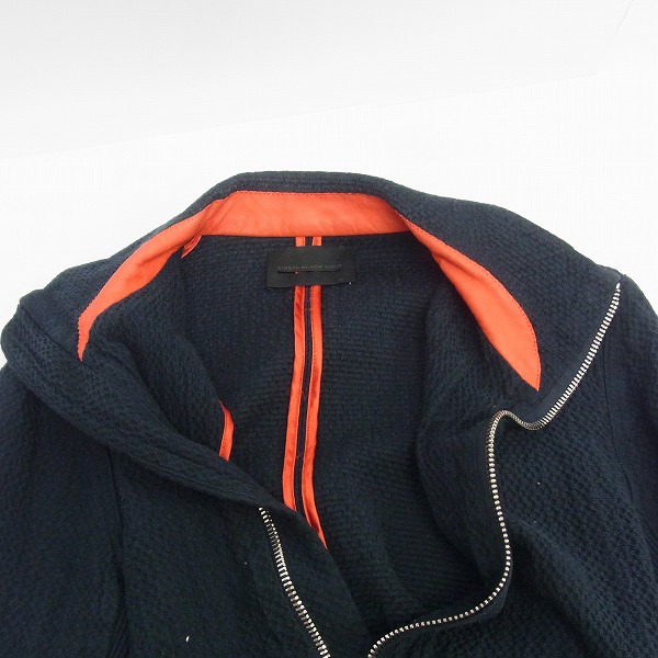 実際に弊社で買取させて頂いたDIESEL BLACK GOLD/ディーゼル ブラックゴールド  ジップアップコットンジャケット/46の画像 5枚目