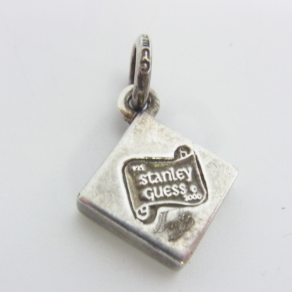 実際に弊社で買取させて頂いたStanley Guess/スタンリーゲス ペンダント/チャーム ウッド スクエアの画像 2枚目
