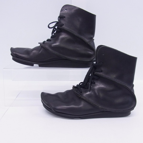 実際に弊社で買取させて頂いたtrippen/トリッペン 変形レザーシューズ 40の画像 3枚目