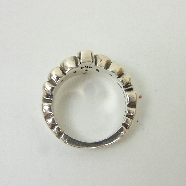 実際に弊社で買取させて頂いたDEALDESIGN/ディールデザイン クラウンクロスリング/9号の画像 4枚目