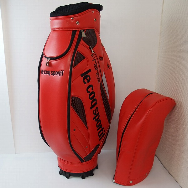 実際に弊社で買取させて頂いたle coq sportif golf/ルコックゴルフ  9型(47インチ対応) 6分割 キャディバッグ QQ1196 R358の画像 1枚目