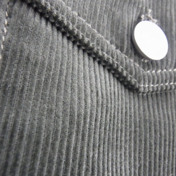 実際に弊社で買取させて頂いたMAISON KITSUNE/メゾンキツネ コーデュロイ ボア ジャケット Sの画像 5枚目