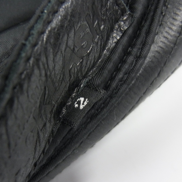 実際に弊社で買取させて頂いたBACKLASH×DHYANA/バックラッシュ×ディアーナ カーフレザー ハット/2の画像 6枚目