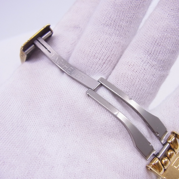 実際に弊社で買取させて頂いたTAG HEUER/タグホイヤー ゴールド 腕時計 S94.713M/E【動作未確認】の画像 4枚目