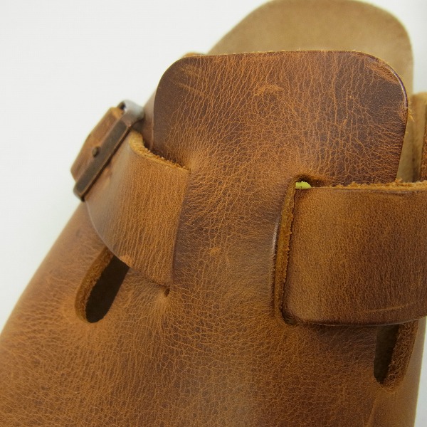 実際に弊社で買取させて頂いたBIRKENSTOCK/ビルケンシュトック BOSTON/ボストン レザー サンダル/26の画像 6枚目