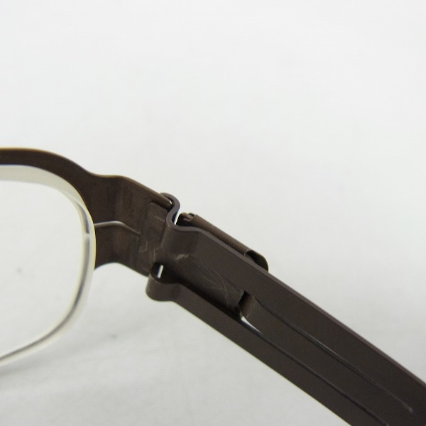 実際に弊社で買取させて頂いたic! berlin/アイシーベルリン hu j メガネフレーム/アイウェア 863424の画像 5枚目