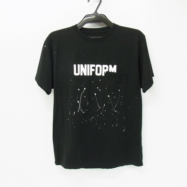 実際に弊社で買取させて頂いたuniform experiment/ユニフォームエクスペリメント 16SS ペイント ポケットTシャツ/1