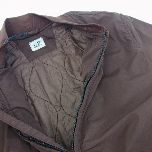 実際に弊社で買取させて頂いた【未使用】C.P. COMPANY/シーピーカンパニー MA-1ブルゾン/46の画像 6枚目
