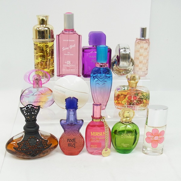 実際に弊社で買取させて頂いたDior タンドゥル プアゾン/ブルガリ/フェラガモ/エスカーダ/アナスイ/ニナリッチ等他フレグランス 計14点おまとめ 