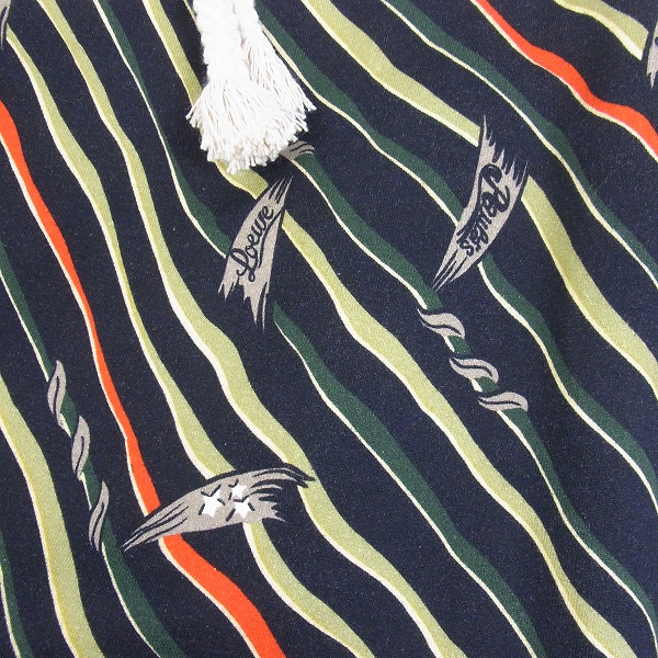 実際に弊社で買取させて頂いたLOEWE/ロエベ 17AW Loewe x Paula's Flags 総柄プルオーバーパーカー Mの画像 7枚目