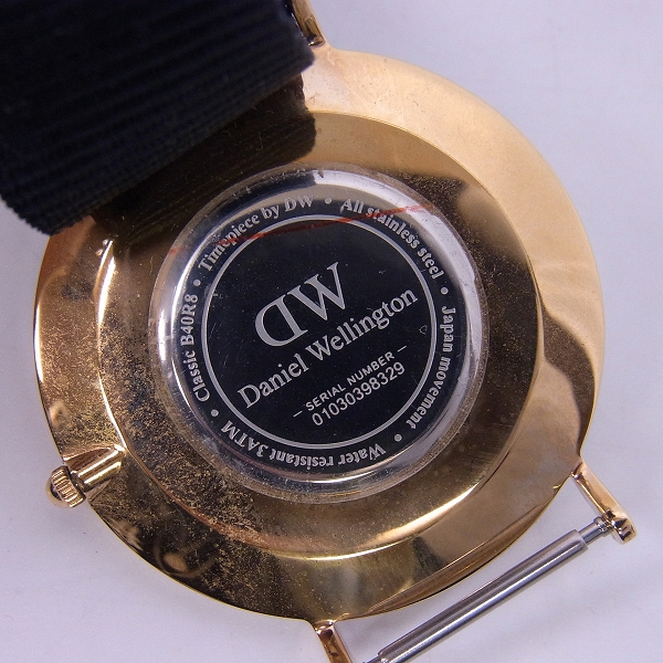 実際に弊社で買取させて頂いたDaniel Wellington/ダニエルウェリントン DW00100257 アナログ クォーツ/メンズ 腕時計の画像 4枚目