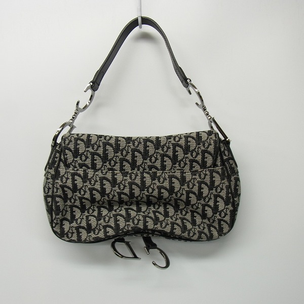 実際に弊社で買取させて頂いたChristian Dior/クリスチャンディオール トロッター柄  ハンドバッグ/ハンドポーチの画像 1枚目