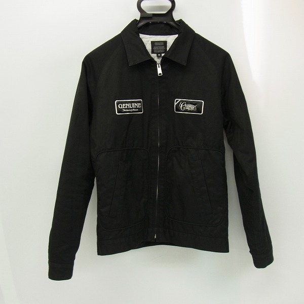 実際に弊社で買取させて頂いたCRIMIE/クライミー ジャケット ジップブルゾン ブラック M
