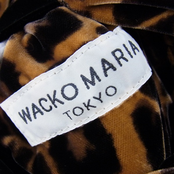 WACKO MARIA/ワコマリア リバーシブルスカジャン レオパード/虎/Mの