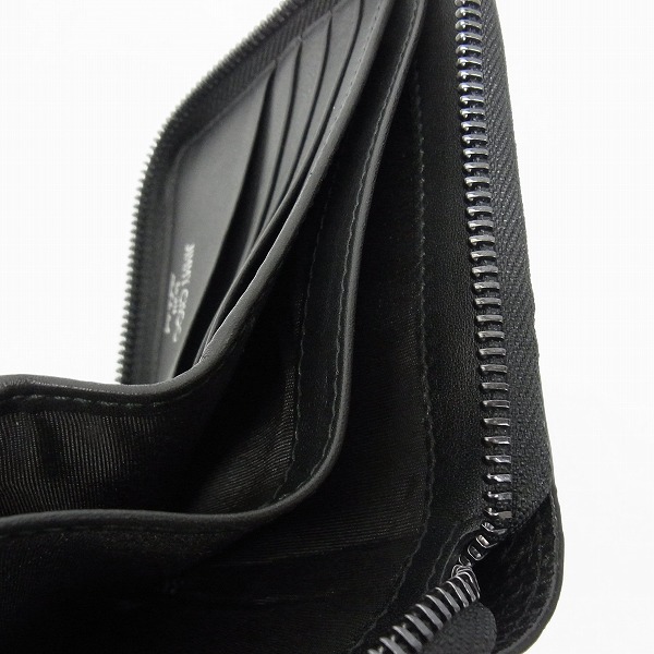 実際に弊社で買取させて頂いたJIMMY CHOO/ジミーチュウ LAWRENCE GRY 173/2つ折り財布の画像 4枚目
