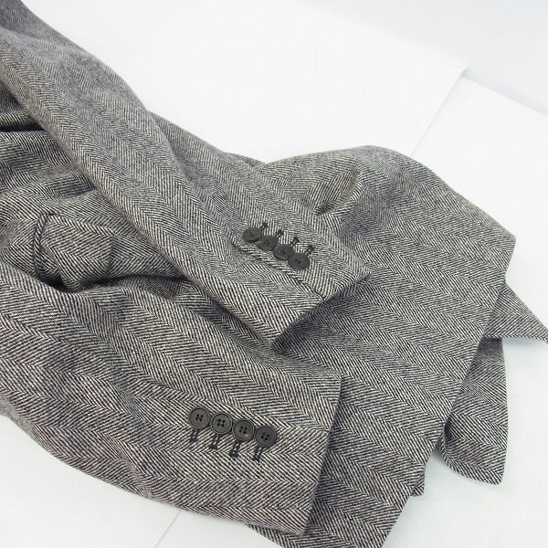 実際に弊社で買取させて頂いたKRISVANASSCHE/クリスヴァンアッシュ ダブルチェスターコート/46の画像 6枚目