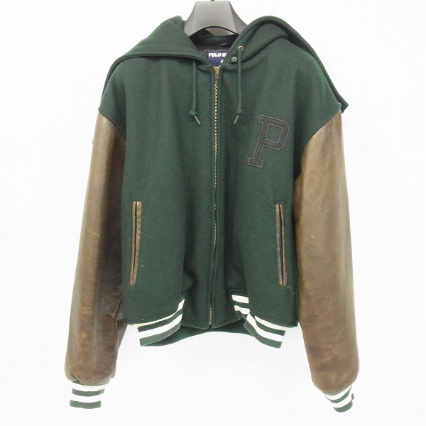 POLO SPORT/ポロスポーツ ワッペン付き スタジャン/Lの買取実績