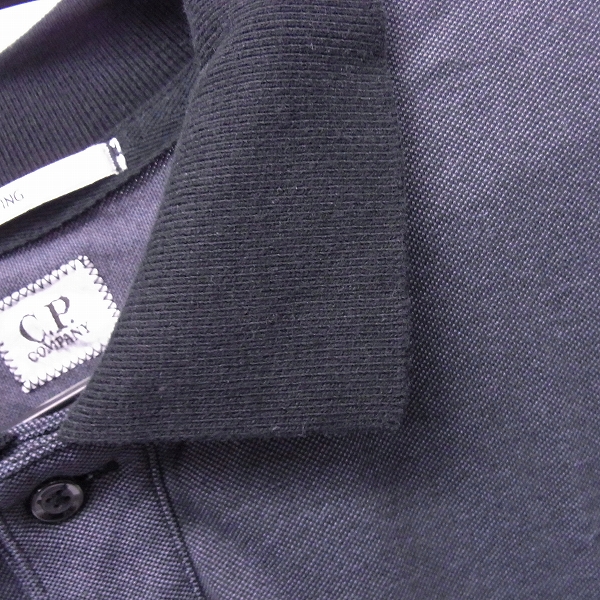 実際に弊社で買取させて頂いたC.P.COMPANY/シーピーカンパニー TACTING 半袖 ポロシャツ 02CPML005A/Lの画像 5枚目