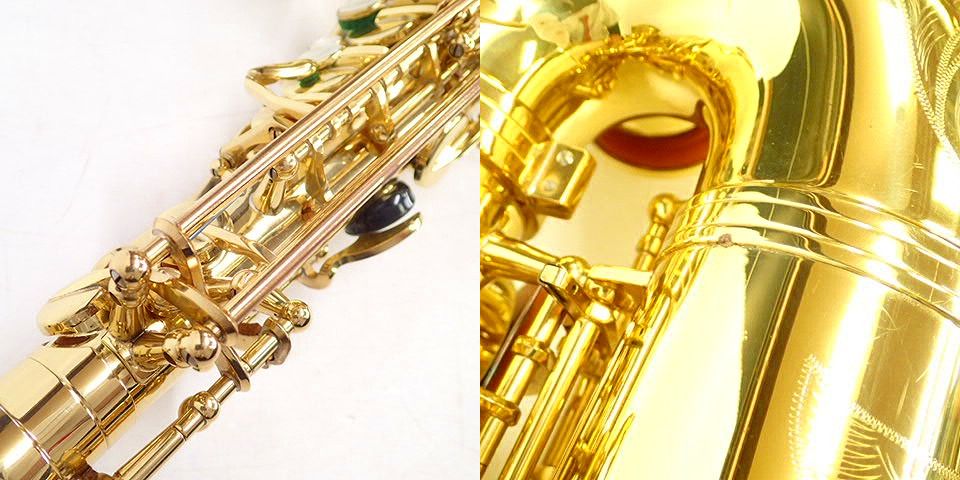 実際に弊社で買取させて頂いた★SELMER/セルマー SUPER ACTION 80 SERIE II/2 アルトサックス 彫刻入 付属品付の画像 6枚目