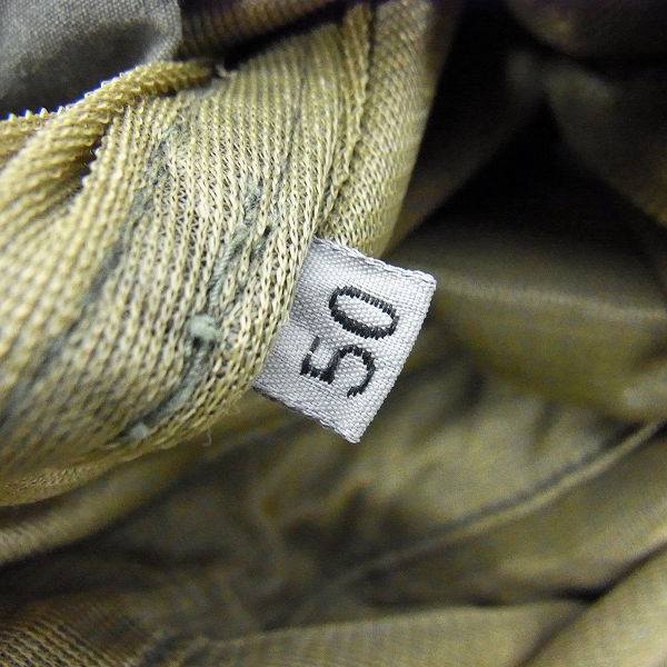 実際に弊社で買取させて頂いたC.P.COMPANY/シーピーカンパニー ミリタリージャケット CPU0140 000001/50の画像 3枚目