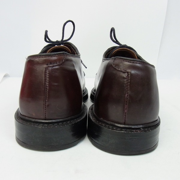実際に弊社で買取させて頂いたAllen Edmonds/アレンエドモンズ コードバン プレーントゥ レザーシューズ 9591/8.5の画像 1枚目
